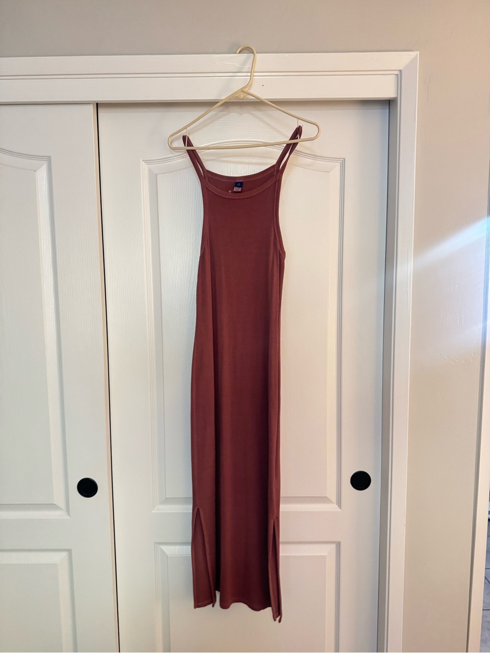 Old Navy Rust Colored Midi Dress